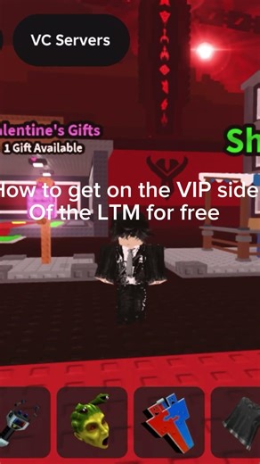 Tutorial how to get in the VIP side for free￼