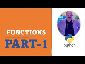 Python FUNCTIONS Part-1 Intro Void Parameters