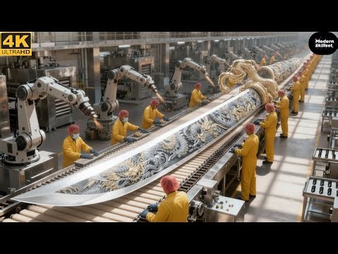 "Inside a Japanese Katana Forge: How $50,000 Samurai Swords Are Made (Full Process) ⚔️🔥"