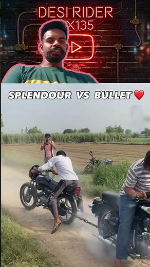 SPLENDOR VS BULLET TOCHAN || BULLET ❌ GENRATOR ✅