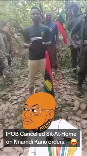 BREAKING NEWS 🚨 | IPOB Suspends Sit-At-Home Order The Indigenous People of Biafra (IPOB) has officially cancelled the sit-at-home order across the South East, following a direct directive from its detained leader, Mazi Nnamdi Kanu. According to IPOB, the decision was taken in the interest of peace, unity, and economic stability in the region. The group said Nnamdi Kanu instructed the leadership to suspend the action to ease the suffering of residents and allow normal life to return. 🟢 What thi