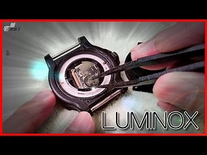 更換雷明時手錶電池 | DIY更換Luminox軍錶電池 | Luminox 8800 Recon Watch Battery Replacement