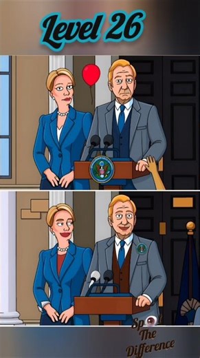 Spot the Difference [ LEVEL 26 ]. How many can you find? COMMENT in Video.