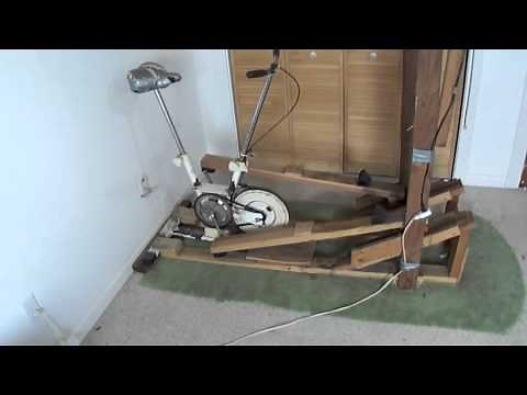 Homemade Elliptical Machine
