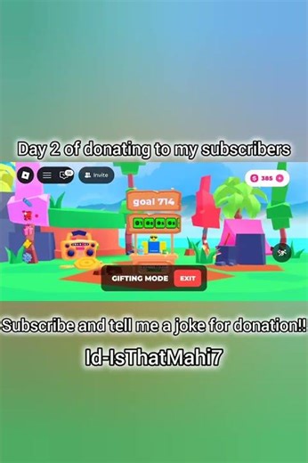 Day 2: I Just Donated HUGE To My Subscribers 😱💸