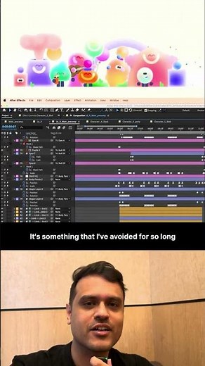 After Effects motion design 🤯