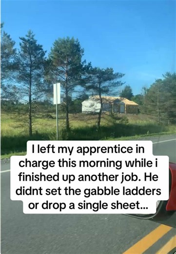 Rooftop Framing Fail: Apprentice Left Alone on Roof Safety Mistake