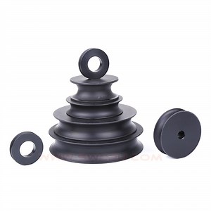 [Hot Item] U Groove Nylon Plastic Rope Lifting Pulley with Bearing