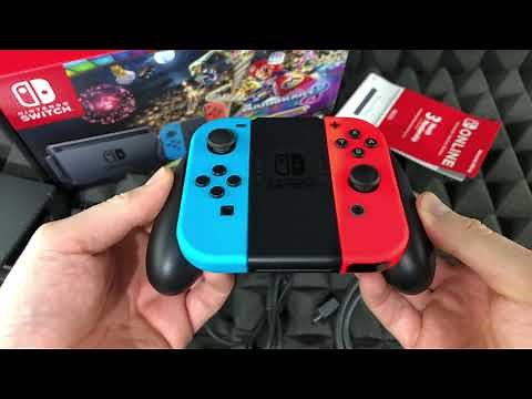 Nintendo Switch Mario Kart 8 Deluxe Bundle Unboxing