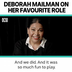 "That was such an extreme, over the top sort of role." | ABC iview