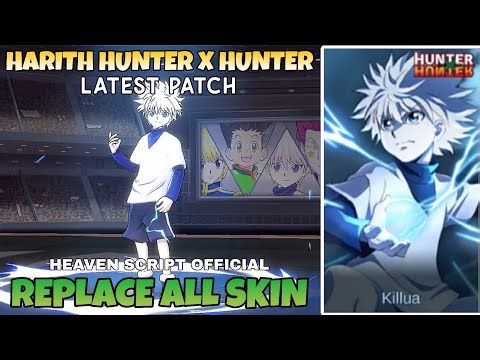 HARITH HUNTER X HUNTER KILLUA SKIN SCRIPT NO PASSWORD | FULL EFFECT & VOICE | PATCH TERBARU