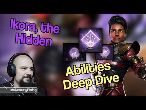 Ikora, the Hidden Deep Dive - Abilities Breakdown 13m Damage Test #destinyrising #ikora #ikorarey
