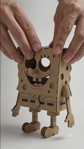 DIY SpongeBob Figure Tutorial #spongebob #diy #crafts
