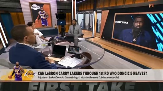 Kendrick Perkins says the Lakers are cooked and need to shut Luka down for the season:“The Lakers are dead bird, tall grass. This season is over. They’re a first round exit. It’s no way in hell you’re gonna ask a 41 year old LeBron James to lead in this tough western conference without Luka and Austin Reaves…. If I was the Lakers, I would just go ahead and shut Luka down for the season….. You can go look on social media, it’s clips that are going viral right now. This team is dysfunctional.”(Via