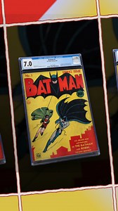 6K views · 48 reactions | The ICONIC first appearance of BATMAN! 驪 Bid here: https://bit.ly/3UmYnhF This Batman #1 (1940 DC) stands among the most important works in comics and perhaps American literature. It features the first appearance of classic Batman villains, the Joker and Catwoman, named "The Cat." The comic is graded an amazing CGC 7.0 and is available now in our historic #Goldin100 Auction. | Goldin | Facebook