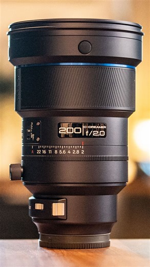 Chris Brockhurst on Instagram: "The Laowa 200mm F2 Dreamer lens for Sony E mount and Nikon Z mount with a 43mm screw in rear filter system as the front element is a huge 105mm (also screw on if you prefer to use that) this is an Autofocus lens, there’s no stabilization like the Sigma version so you’ll have to rely on in camera stabilization. I like that the collar gives you this tactile click every 90 degrees of turn and that the base plate is already Arca Swiss for attaching to a tripod. Full v