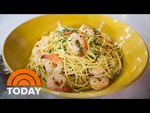 Simple Go-To Weekday Dinners: Lemon And Chili Prawn Linguine | TODAY
