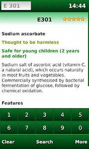 E-Codes Demo: Food Additives