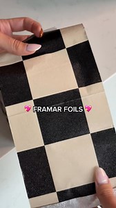 These colorful foils help stylists breeze through appointments, save time, and delight clients with standout patterns. Framar foils are: ✅ Pre-cut ✅ Pre-folded ✅ Embossed for a no-slip grip Ready to use straight from the pack — no prep, no slipping, no slowing down. Get yours today | Framar