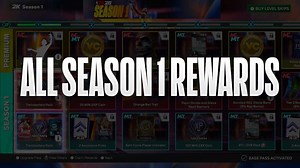 All NBA 2K26 Season 1 Rewards for MyTEAM & MyCAREER