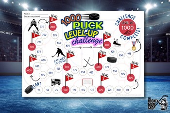 1,000 Shot Level-Up Shooting Challenge | Advanced Hockey & PE Skill Tracker