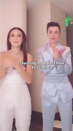 SCROLL tutorial #popular #strangerthings #milliebobby #noah #turorial #haters