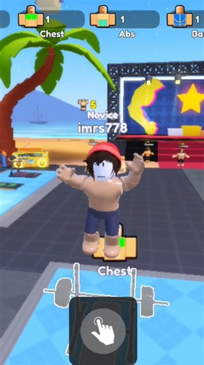 Gym Star simulator (ROBLOX) Gym simulator club