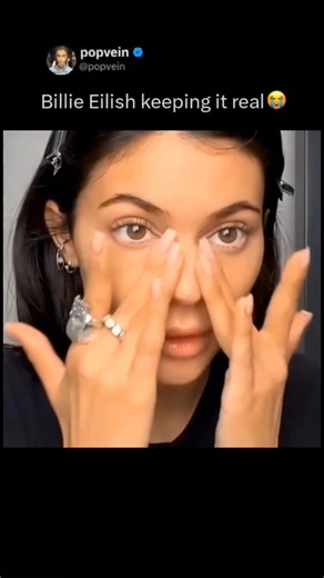 Billie Eilish keeping it real 😭