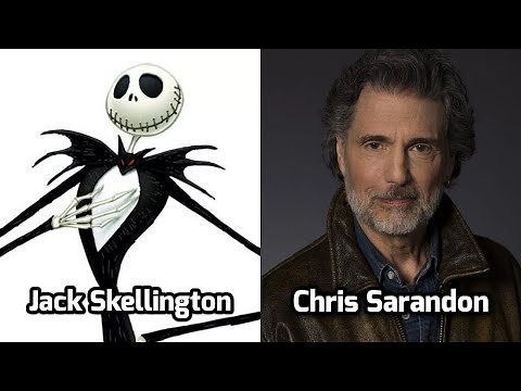 Characters & Voice Actors - The Nightmare Before Christmas