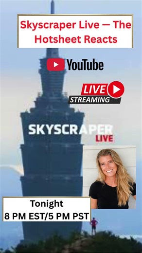 Livestream - Skyscraper Live #netflix #thehotsheet