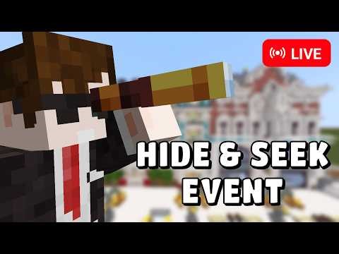 DAY 4 | HIDE AND SEEK EVENT | NO WHITELIST | 1.21.8 JAVA
