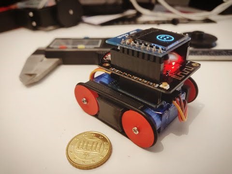 Mini Tank - ESP32 + ESPNow Joystick