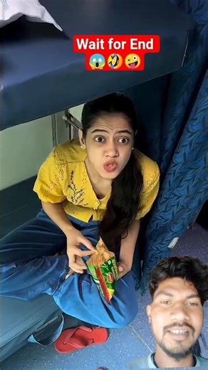 Train Ka Safar Aur Ye Pagalpan! 😂🚩 #shorts #funny #viral