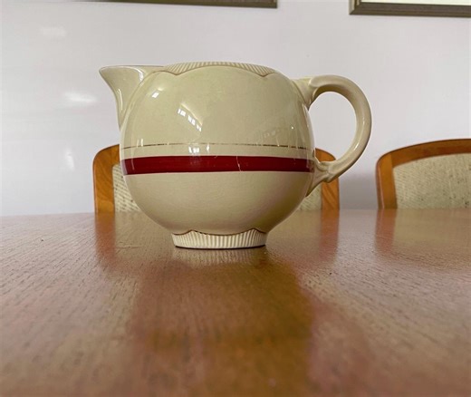 Art Deco 1930s Clarice Cliff Breakfast Milk Jug in a Classical Ball or Rounded Shape - Etsy UK