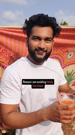 185K views · 2.3K reactions | It's al about surviving the function  . . #comedy #funny #kannada [Kannada funny comedy] | Prasanna Naik | Facebook