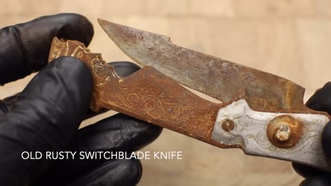 Switchblade Restoration with Flawless Detailing