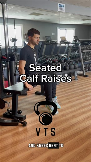 Seated Calf Raises - Exercise Demonstration