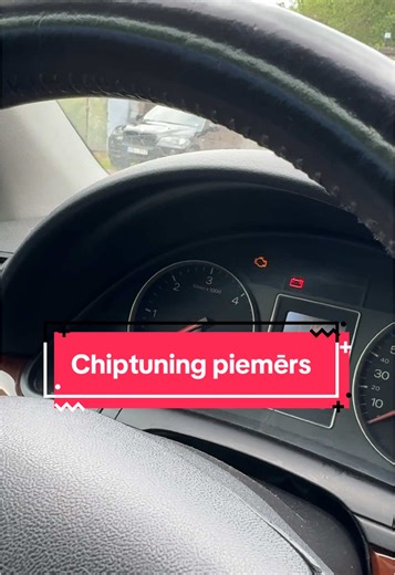 Chiptuning piemērs: Auto veiktspējas uzlabošana