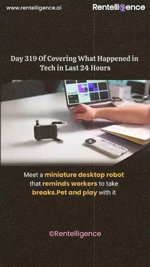 This Mini Desktop Robot Reminds You to Take Breaks — The Cutest Productivity Gadget of 2025