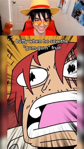 Luffy When He Saw the Gum Gum Fruit 😂 Clip: TruanLegacy #onepiece #luffy #shanks #anime #animefyp