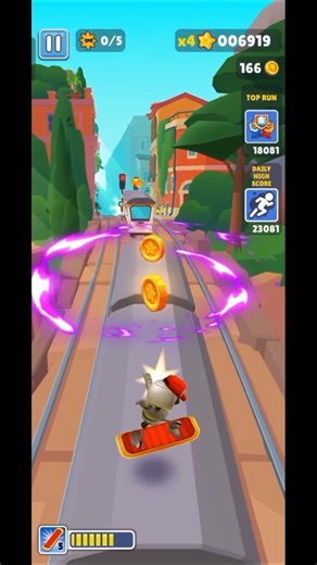 “Subway Surfers 🔥 Smooth Gameplay 😎 #shorts" #yt #gaming