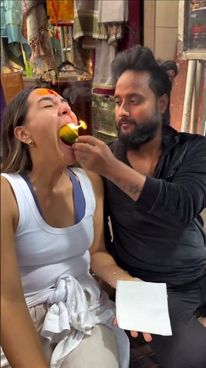 Does fire paan really burn your mouth? #shorts