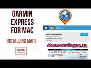 Garmin Express for Mac: (Re) Installing maps with Garmin Express v2.1.2