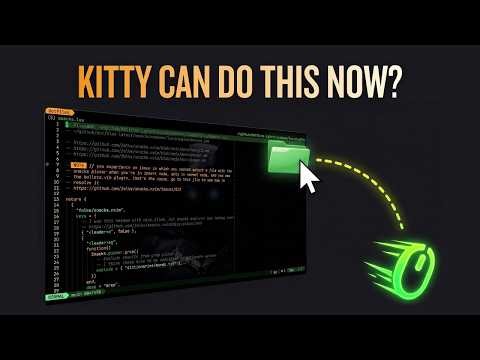 Kitty Can Do This Now? Drag and Drop, Pixel Scrolling, More