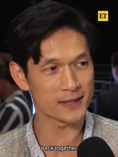 Harry Shum Jr. would love nothing more than to continue his 'Crazy Rich Asians' storyline with Gemma Chan in the new HBO series. 🤍 #DWTS #harryshumjr #crazyrichasians #gemmachan