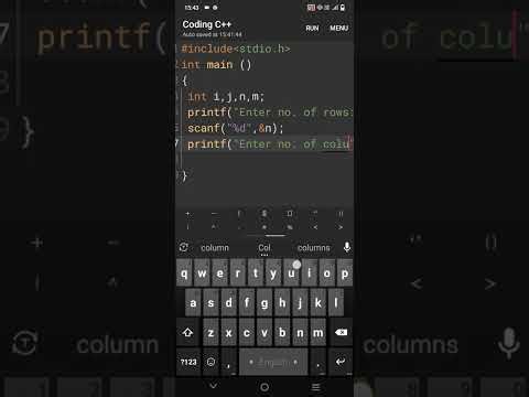 Coding in mobile|Rectangle with * using C code