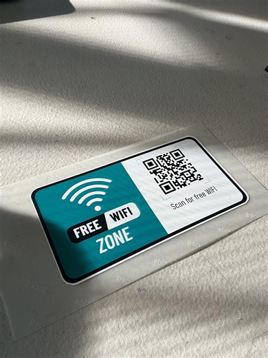 Free Wifi QR Prank Sticker, Funny QR Code Decal, Joke Car Laptop Sticker - Etsy