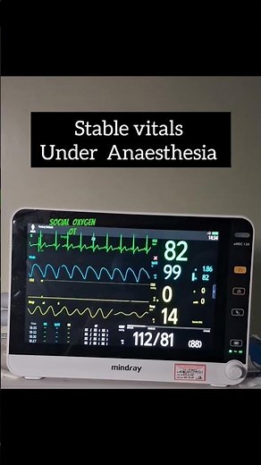 Hospital sound , Patient under anaesthesia