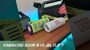 Soundcore Boom 3i vs JBL Flip 7 — Flash Comparison of Two Portable Speakers