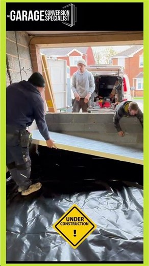Garage Conversion Behind The Scenes. #garageconversions #homeimprovement #property